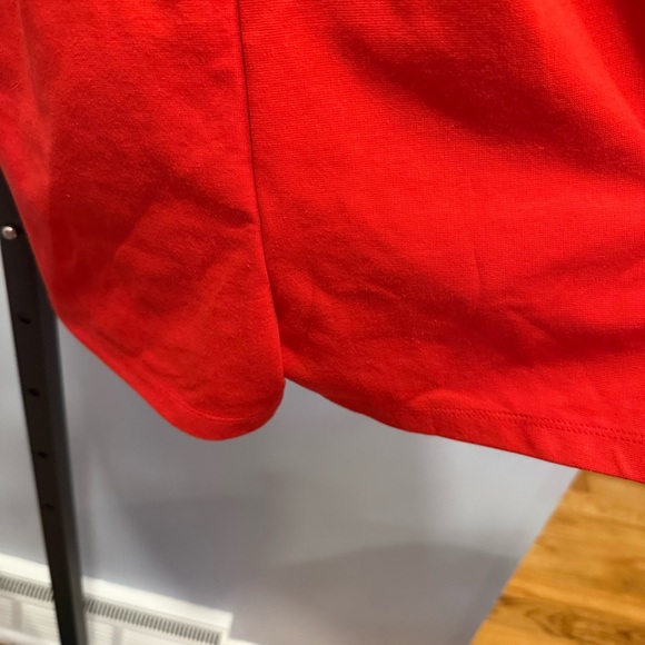 Janie and Jack Red Romper with White Trim - Picture 7 of 9